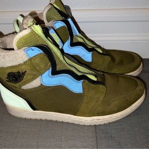 Women's Air Jordan 1 Retro High Zip 'Utility Size 10